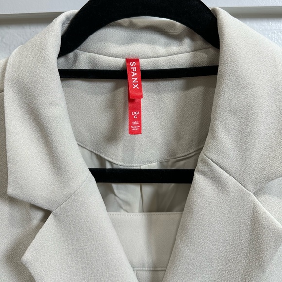 SPANX Ivory Wrap Pantsuit - Picture 3 of 6